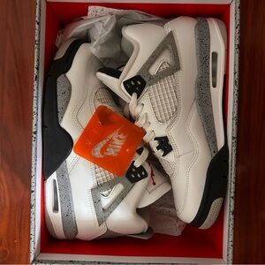 Jordan 4 White Cement 7Y